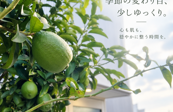 季節の変わり目お肌